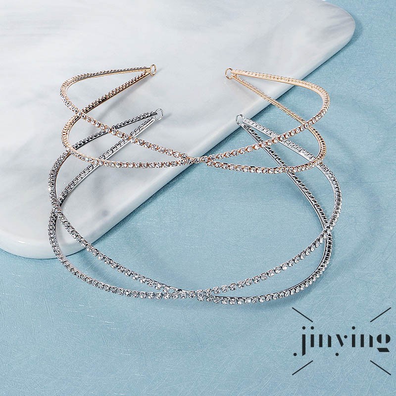 GETNOIVAS Cài Tóc Đính Đá Sang Trọng Dành Cho Cô Dâu