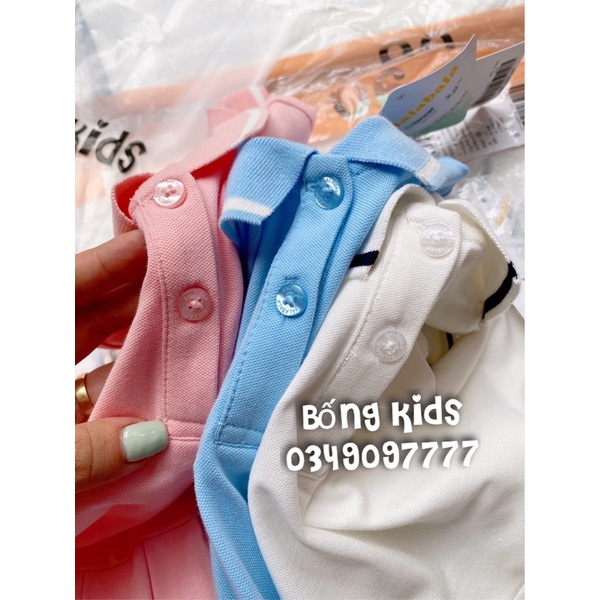 Váy Polo Bé Gái Xếp Li Thêu Dâu BalaBala