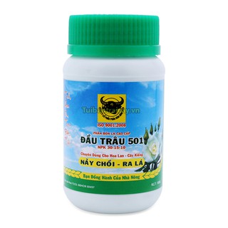 Phân bón kích thích nảy chồi đầu trâu 501 NPK 30-15-10 lọ 100g - T11