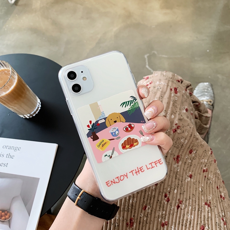 Ốp điện thoại họa tiết đáng yêu dành cho IPHONE 5/5S/6/6PLUS/6S/6S PLUS/6/7/7PLUS/8/8PLUS/X/XS/XSMAX/11/11PRO/11PROMAX | BigBuy360 - bigbuy360.vn