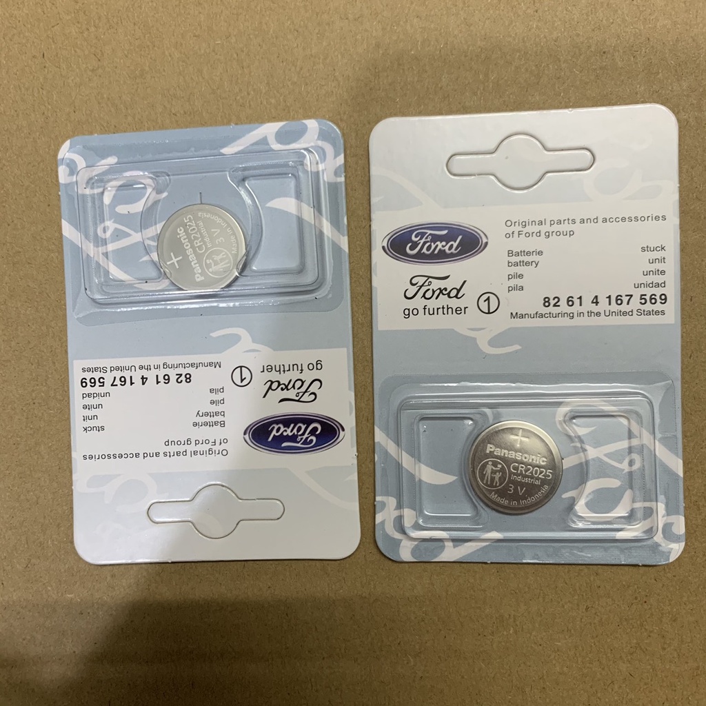 Pin Cúc Áo CR2025, CR2450, CR2032 - Pin Chìa Khóa Xe Ford