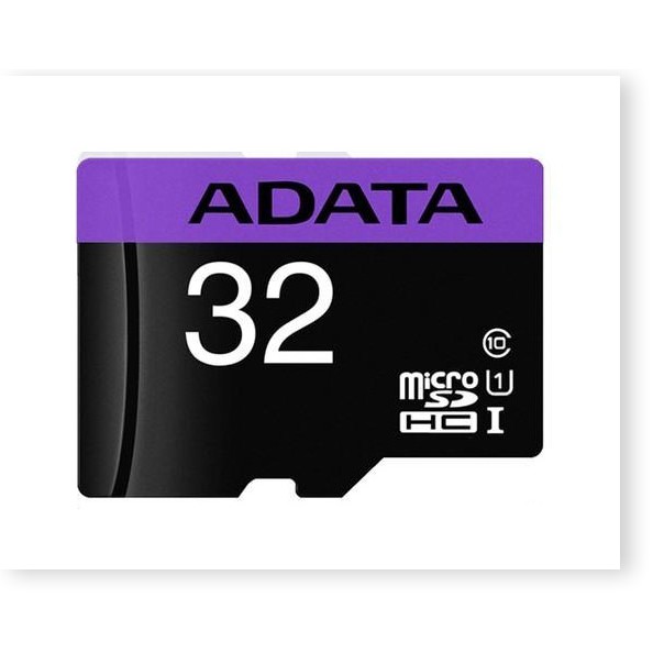 THẺ NHỚ 32G CLASS 10 ADATA FULL BOX TẶNG ADAPTER DUNG LƯỢNG CỰC LỚN LƯU TRỮ NHANH, THẺ NHỚ MICRO SD TỐC ĐỘ CAO, THẺ NHỚ