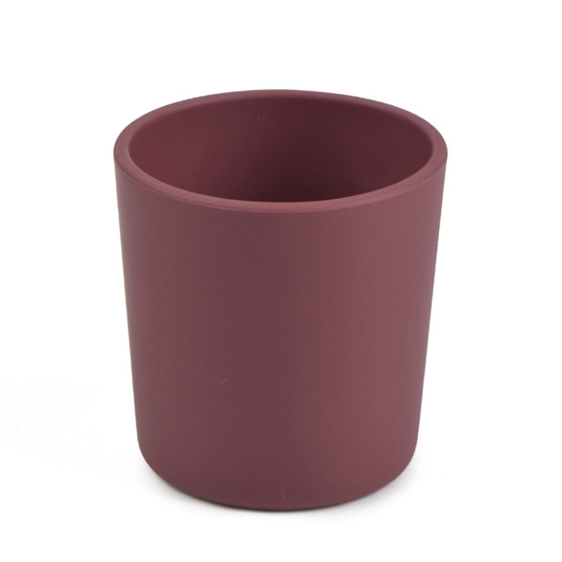 Cốc Silicone Không Chứa BPA Kháng Nhiệt Cho Bé Tập Uống Nước