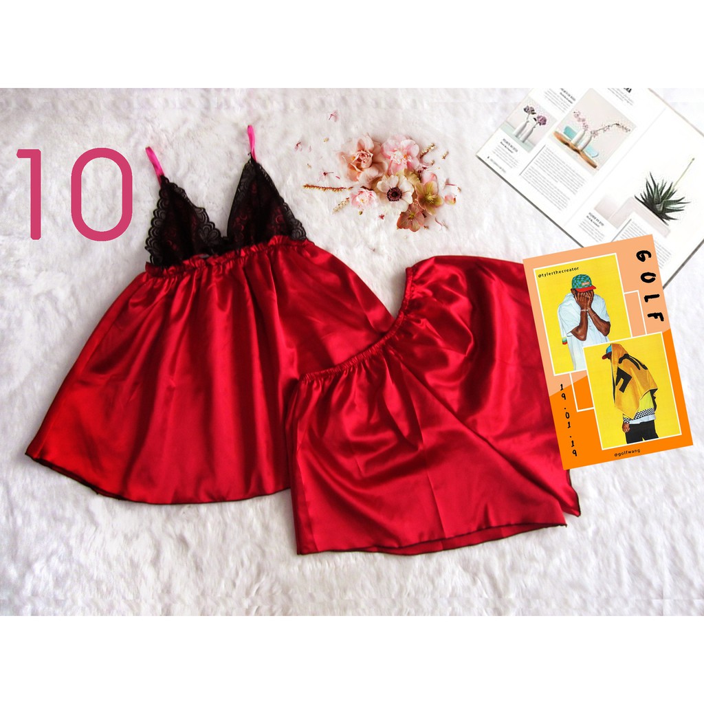 Đồ ngủ sexy BigSize chất liệu satin sang chảnh | BigBuy360 - bigbuy360.vn