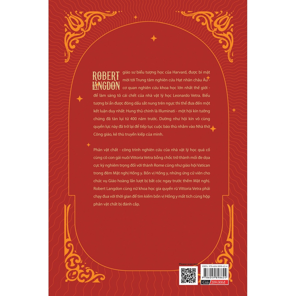 Sách - Thiên Thần Và Ác Quỷ - Dan Brown