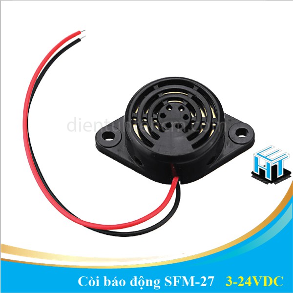 Còi báo động SFM-27 3-24VDC - 3000 ± 500Hz