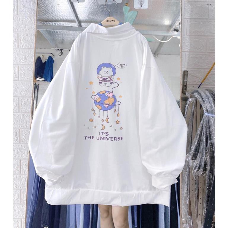 [Rẻ Vô Địch] Áo Thun Tay Dài Nữ Nỉ Form Rộng SWEATER UNI ulzzang (ẢNH THẬT) | BigBuy360 - bigbuy360.vn