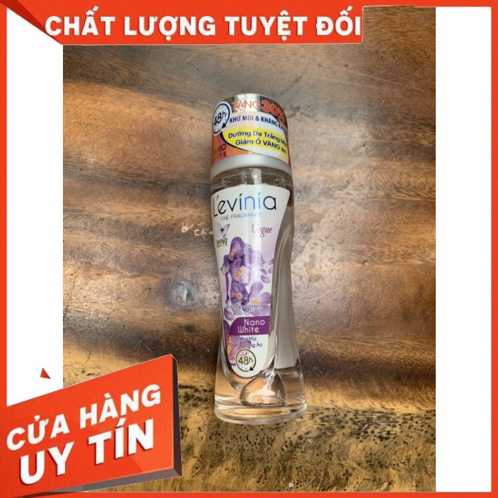 [chính hãng]Lăn khử mùi  LEVINA NANO Trắng Da & Khử ố vàng áo 65g giảm mồ hôi làm sáng da mờ thâm
