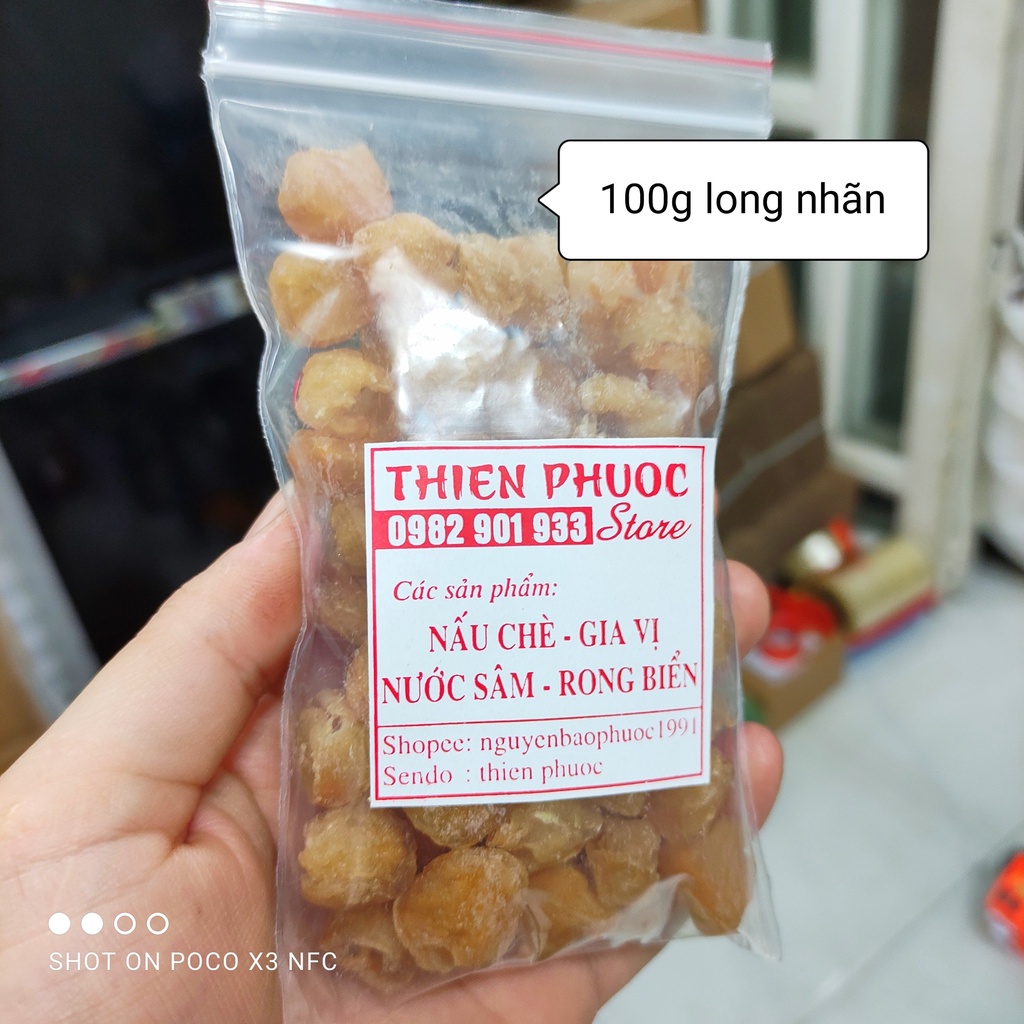 [Mã GROSALE55 giảm 8% đơn 500K] long nhãn cơm nhãn lồng Hưng Yên sấy khô 100g loại ngon (giá sale 19k)