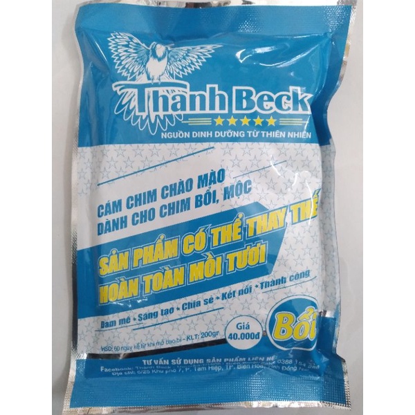 Cám chào mào Thanh Beck   200g