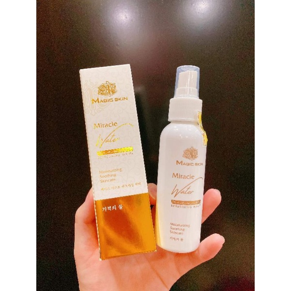 xịt khoáng trắng da magic skin