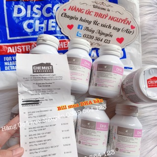 DHA cho bà bầu Úc 60v Bio Island