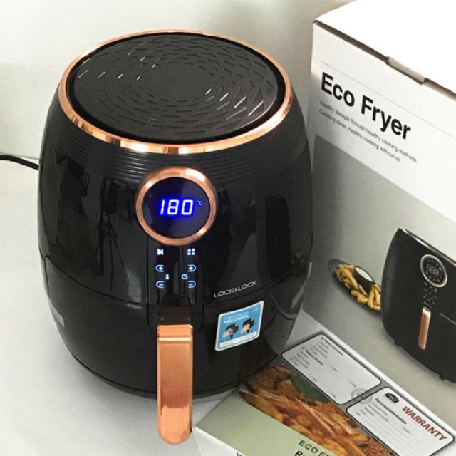 Nồi Chiên Không Dầu Điện Tử 4 lít Lock&amp;Lock EJF376BLK