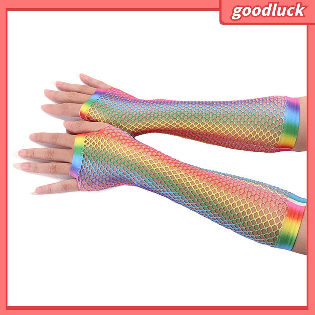 1 Đôi Găng Tay Lưới Hở Ngón Trọng Lượng Nhẹ Một Kích Thước Cho Lễ Hội / Đám Cưới