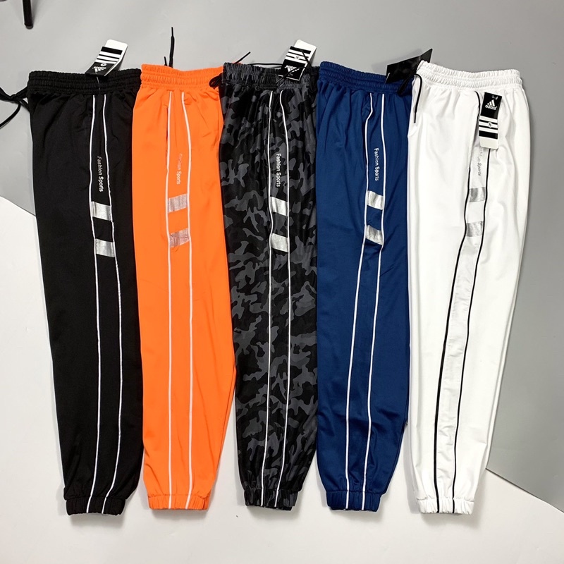 Quần Jogger Thể Thao Nữ Fashion Viền Trắng, Chất Vải Thun Co Dãn Tốt
