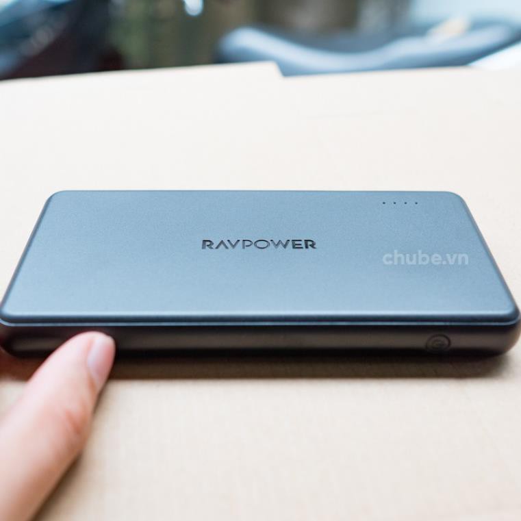 Pin dự phòng Ravpower RP-PB165 10000mAh siêu mỏng