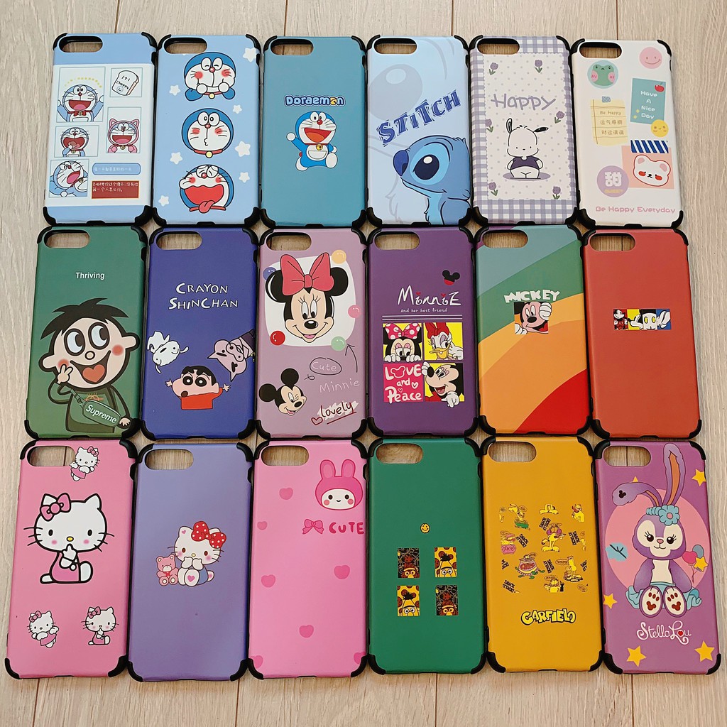 Ốp Lưng iPhone - Ốp iPhone 7Plus/8Plus Desney Mickey Doremon IDM Chống Bẩn Chống Sốc 4 Đầu Chống Va Đập