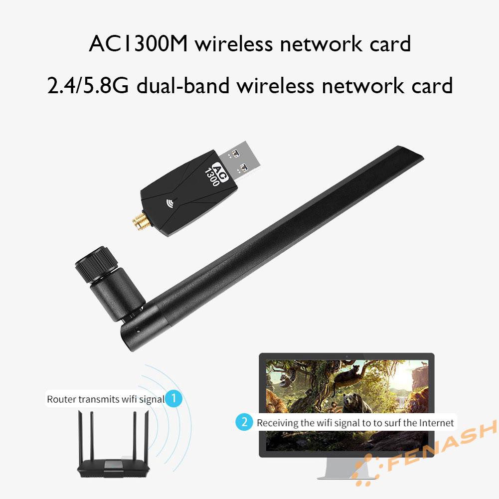 Usb Thu Phát Wifi 1300m Có Ăng Ten