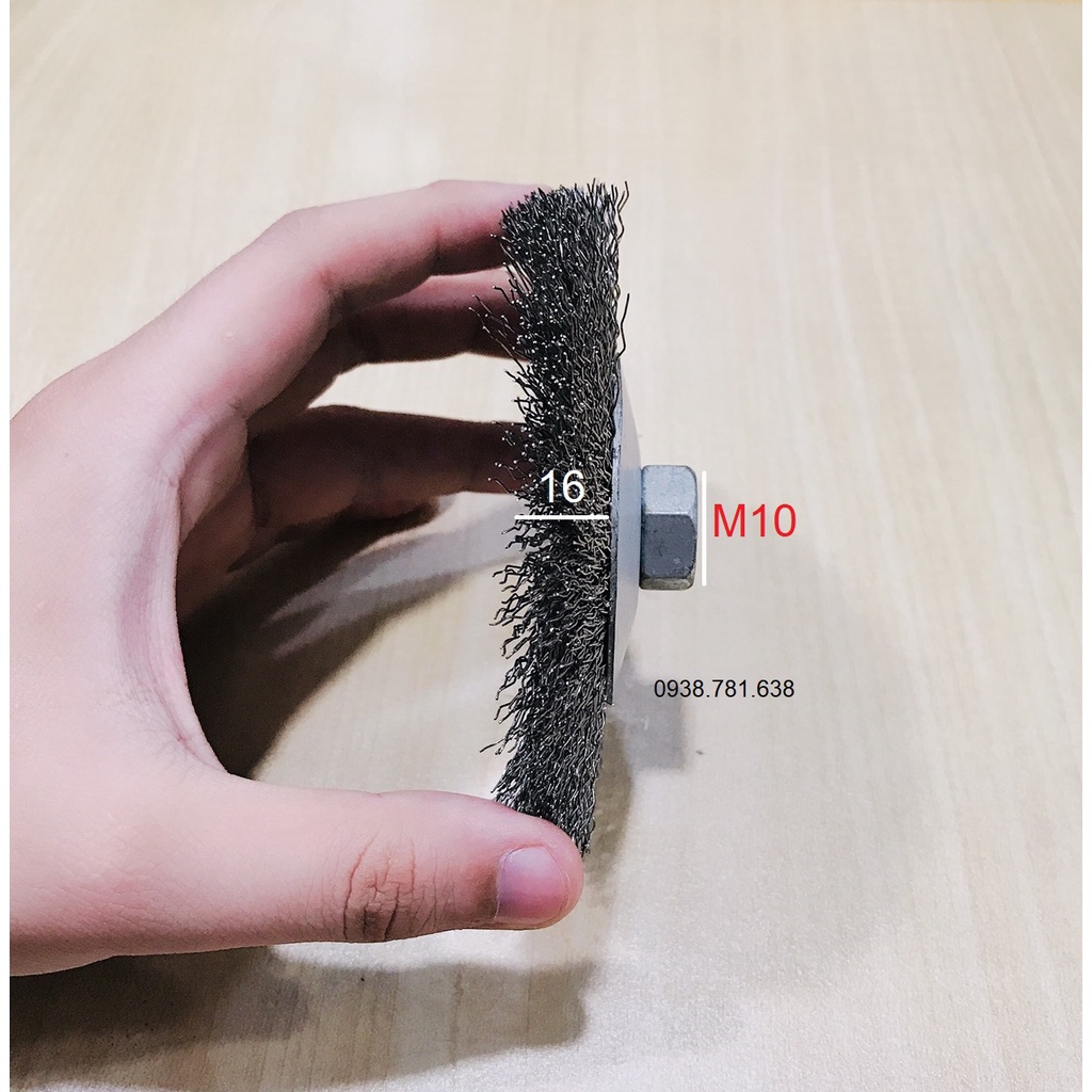 Dĩa Cước Inox Chà Gỉ 100M10