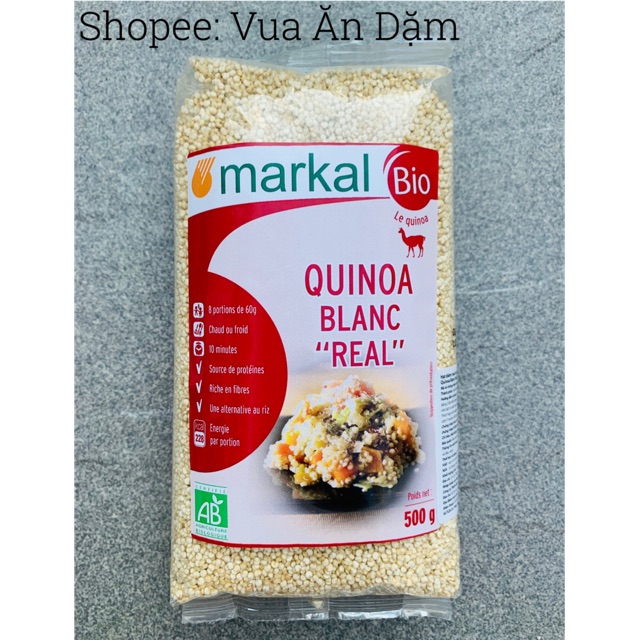 Hạt diêm mạch [Quinoa] hữu cơ Markal Pháp 500g