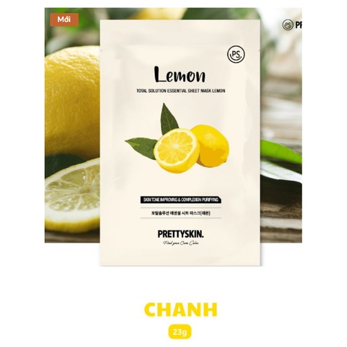Mặt nạ  PRETTY SKIN Hàn Quốc 23mL CHÍNH HÃNG (đủ vị)