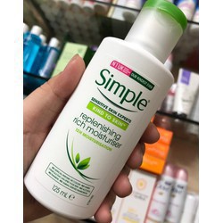 Kem dưỡng ẩm cho da nhạy cảm SIMPLE KIND TO SKIN, da mịn màng, trắng sáng