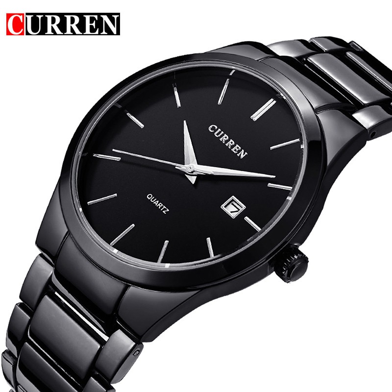 Đồng hồ nam Curren 8160 thép không ghỉ cực men | BigBuy360 - bigbuy360.vn