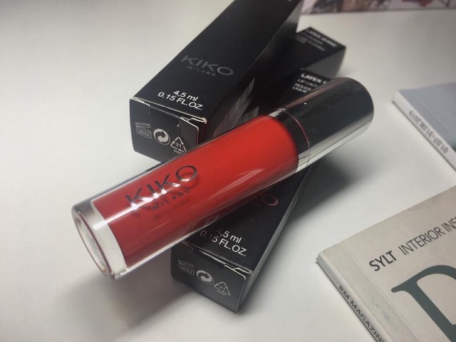 (Chuẩn Pháp-giá săn sale) Son kem Kiko Magical Holiday Vinyl Lip Lacquer