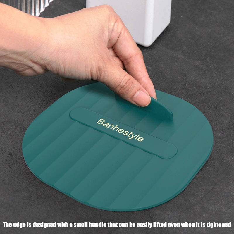 Nắp Đậy Cống Thoát Nước Nhà Tắm Bằng Silicone Bền Bỉ Dễ Lắp Đặt Và Vệ Sinh