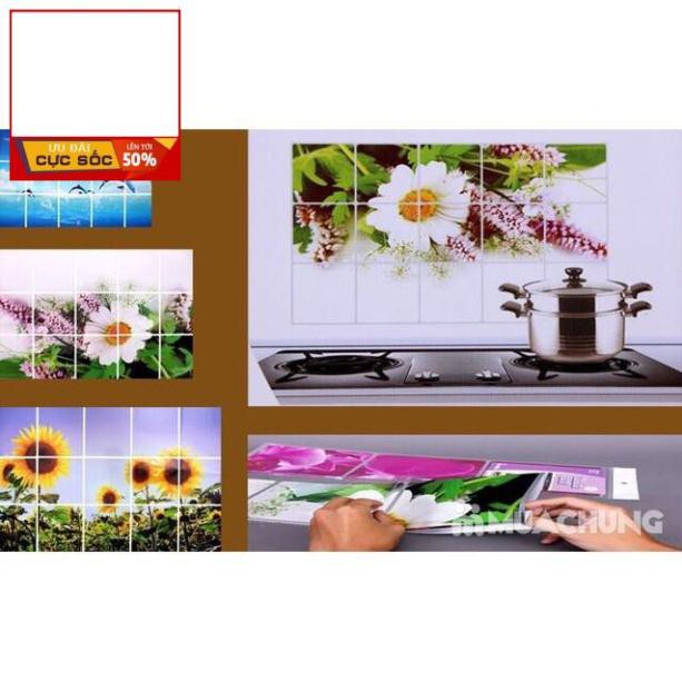 Giấy dán bếp ga chống nhiệt 60-90cm - khách sỉ ib
