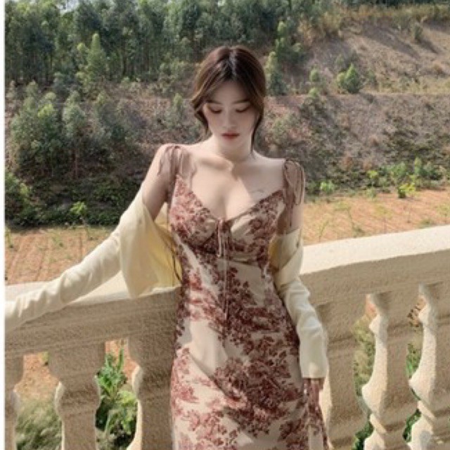 Đầm nữ ❤️FREESHIP❤️ Váy Quảng Châu hottrend