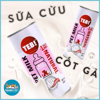 Sữa cừu bổ sung cốt gà Teb Z1 dinh dưỡng cao cho mèo và chó.