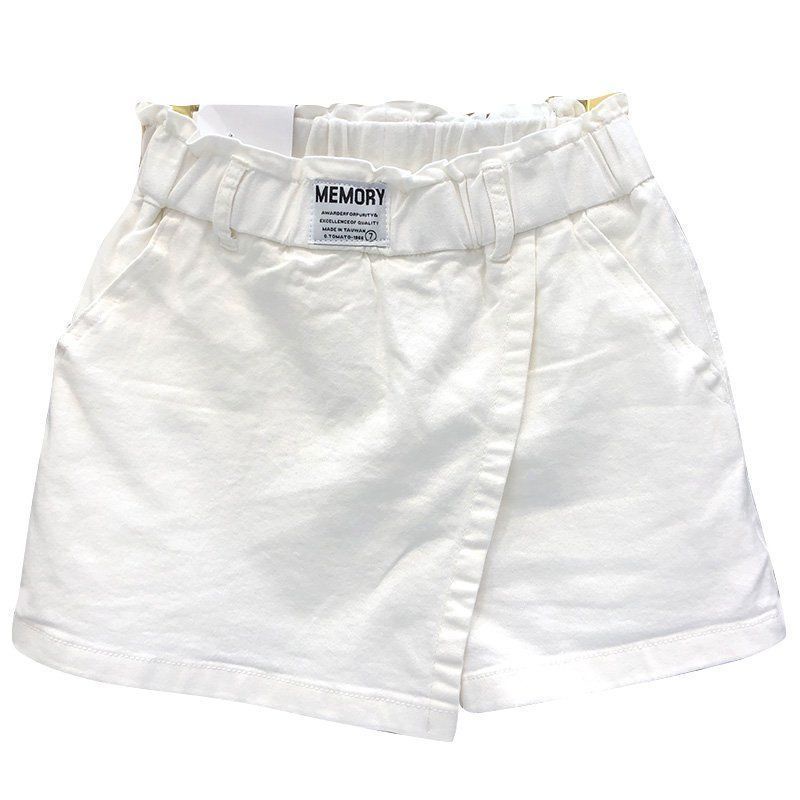 Chân váy denim dáng chữ A lưng cao co giãn tùy chọn màu sắc