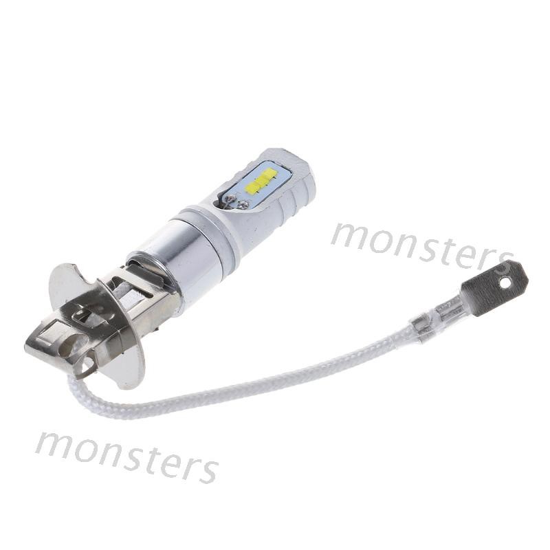 1 Đèn Led Phá Sương Mù H3 80w Dc12V-24V 6000k 2018 Siêu Sáng Cho Xe Hơi