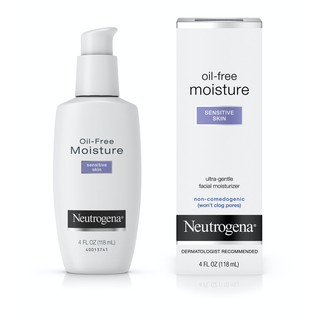 Kem dưỡng cho da nhạy cảm Neutrogena Oil-Free Moisture Sensitive Skin - 118ml