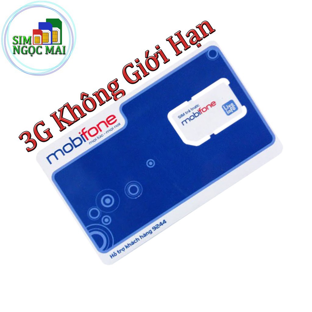 SIM 4G MOBI FULL KHÔNG GIỚI HẠN DATA CHỈ 50K/THÁNG - THOẢI MÁI CHƠI GAME - TRUY CẬP KHÔNG GIỚI HẠN (giá khai trương )