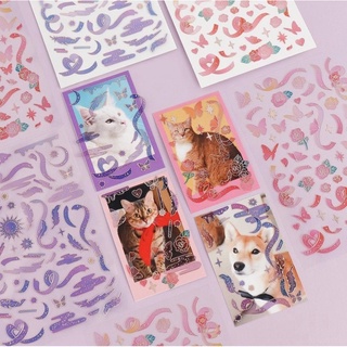 ROSEGOLD STICKERS TRANG TRÍ - DAISO HÀN QUỐC