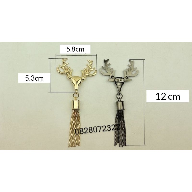 Mác Gài Nai Trang Trí