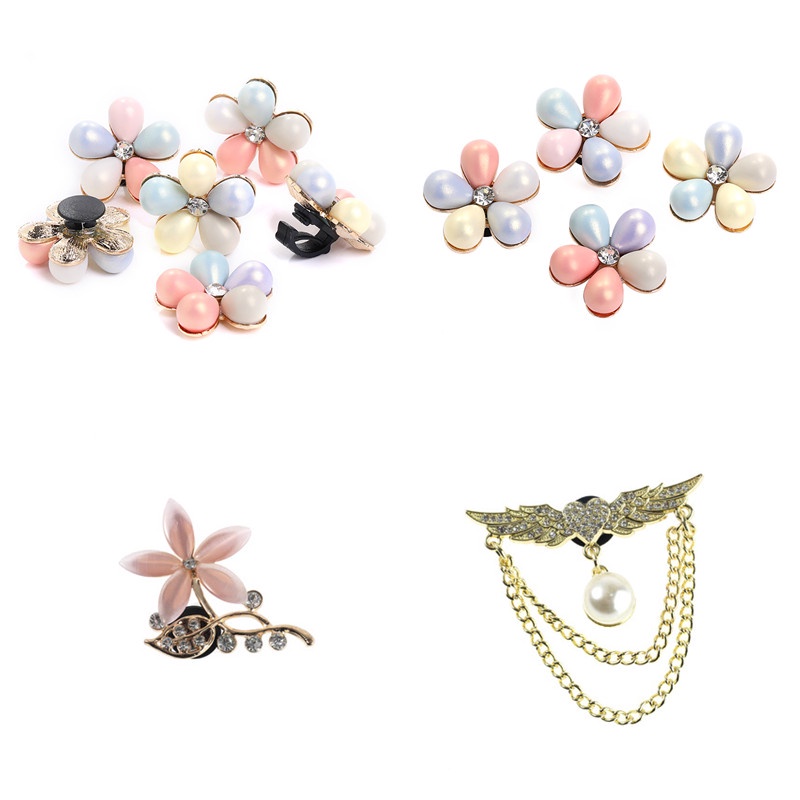Set 2 Phụ Kiện Trang Trí Giày Crocs Bằng Hợp Kim DIY