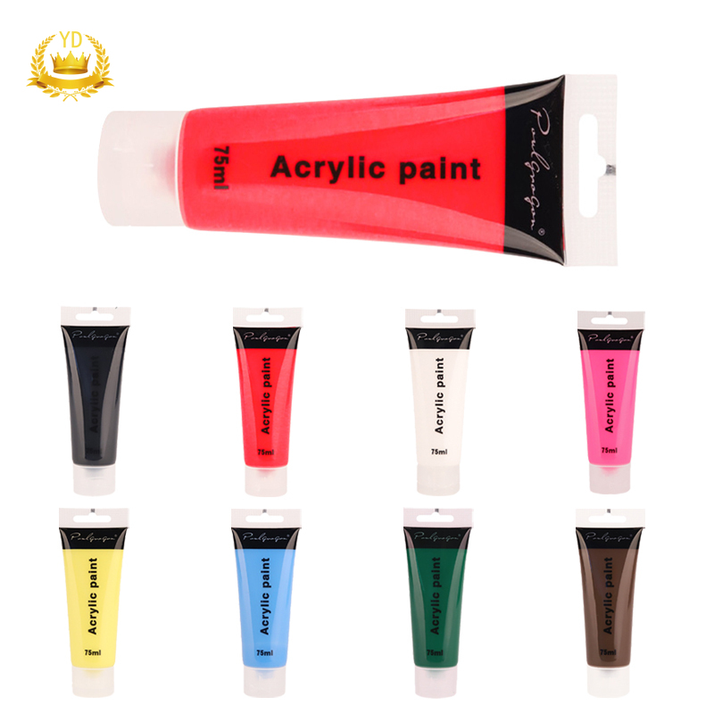 Ống Acrylic 75ml 12 Màu Vẽ Tranh