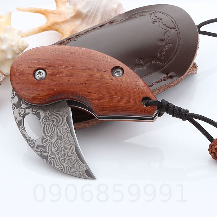 Phụ kiện dã ngoại,dụng cụ phượt EDC Damascus (K-03)