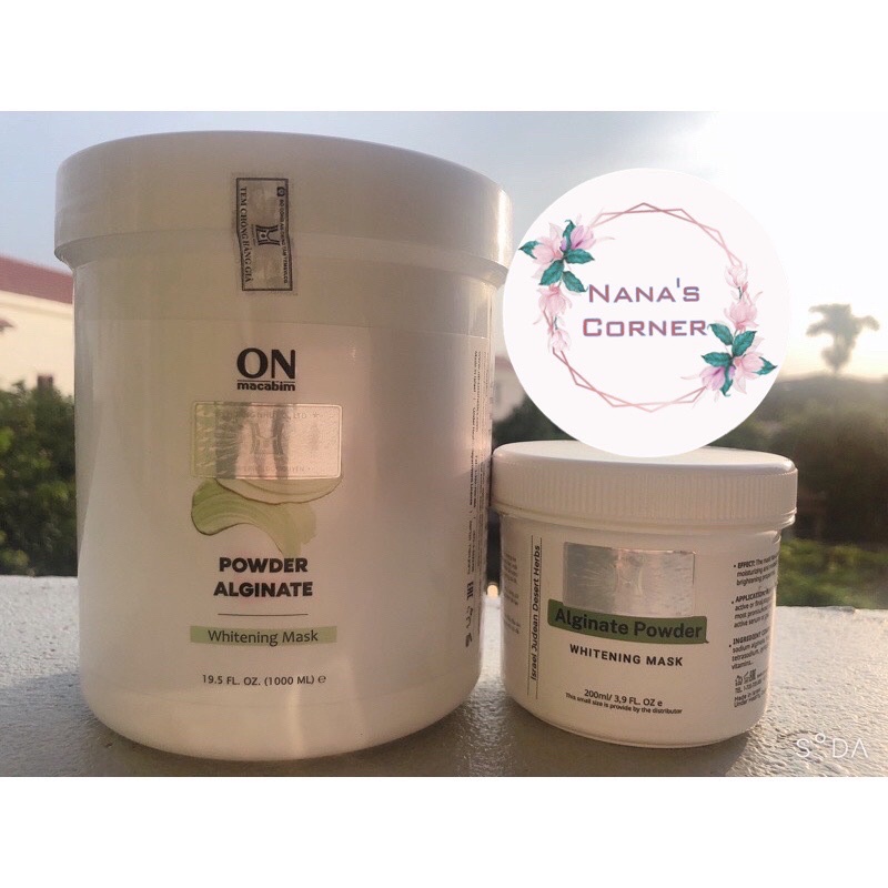 Mặt Nạ Làm Trắng Da Onmacabim Powder Alginate