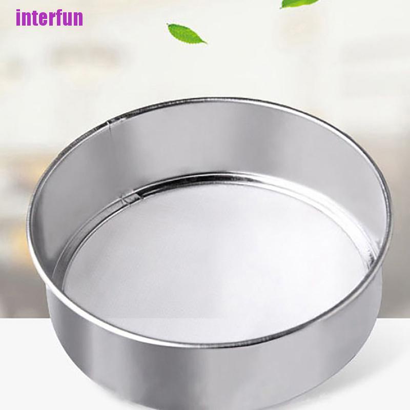 Dụng Cụ Rây Bột / Bột / Mì Cầm Tay 11 Ngăn Tiện Lợi