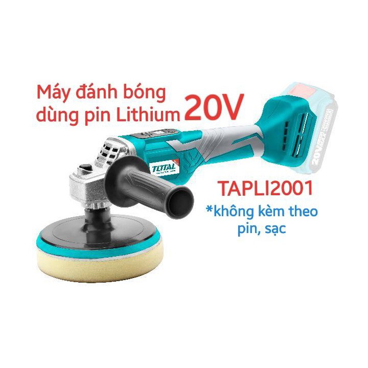 Máy đánh bóng dùng pin 150mm Total TAPLI2001