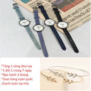 [TẶNG VÒNG ĐEO TAY XINH XẮN _ RẺ NHƯ SỈ] Đồng hồ nữ Doukou dây vải thời trang vintage