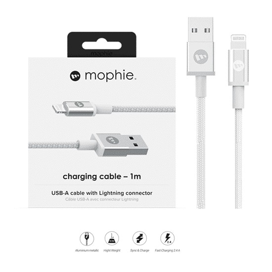 Cáp USB-A to Mophie 1M
