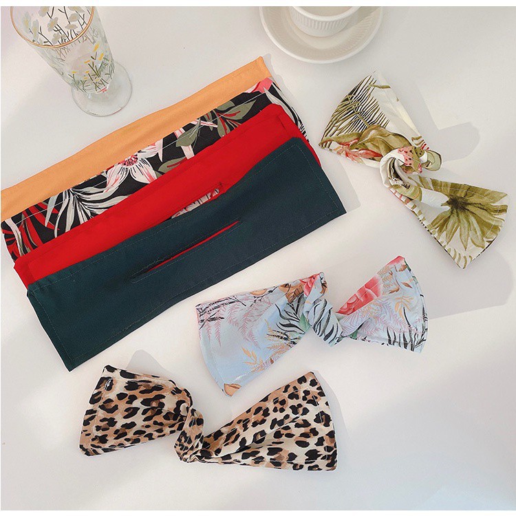 Kẹp Tóc Quấn Hình Nơ Đơn Giản Sáng Tạo Thời Trang Hàn Quốc