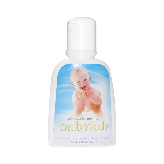 Sữa tắm rôm sảy Babylub - 125ml