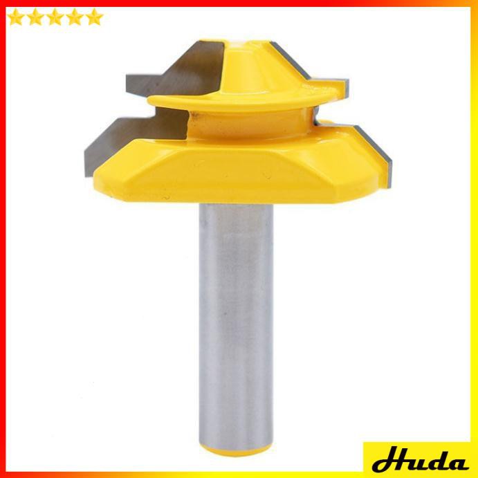 Mũi Phay Gỗ Ghép Ván - Mũi Soi Ghép Góc Vuông Cốt 12.7mm  -  đồ làm mộc