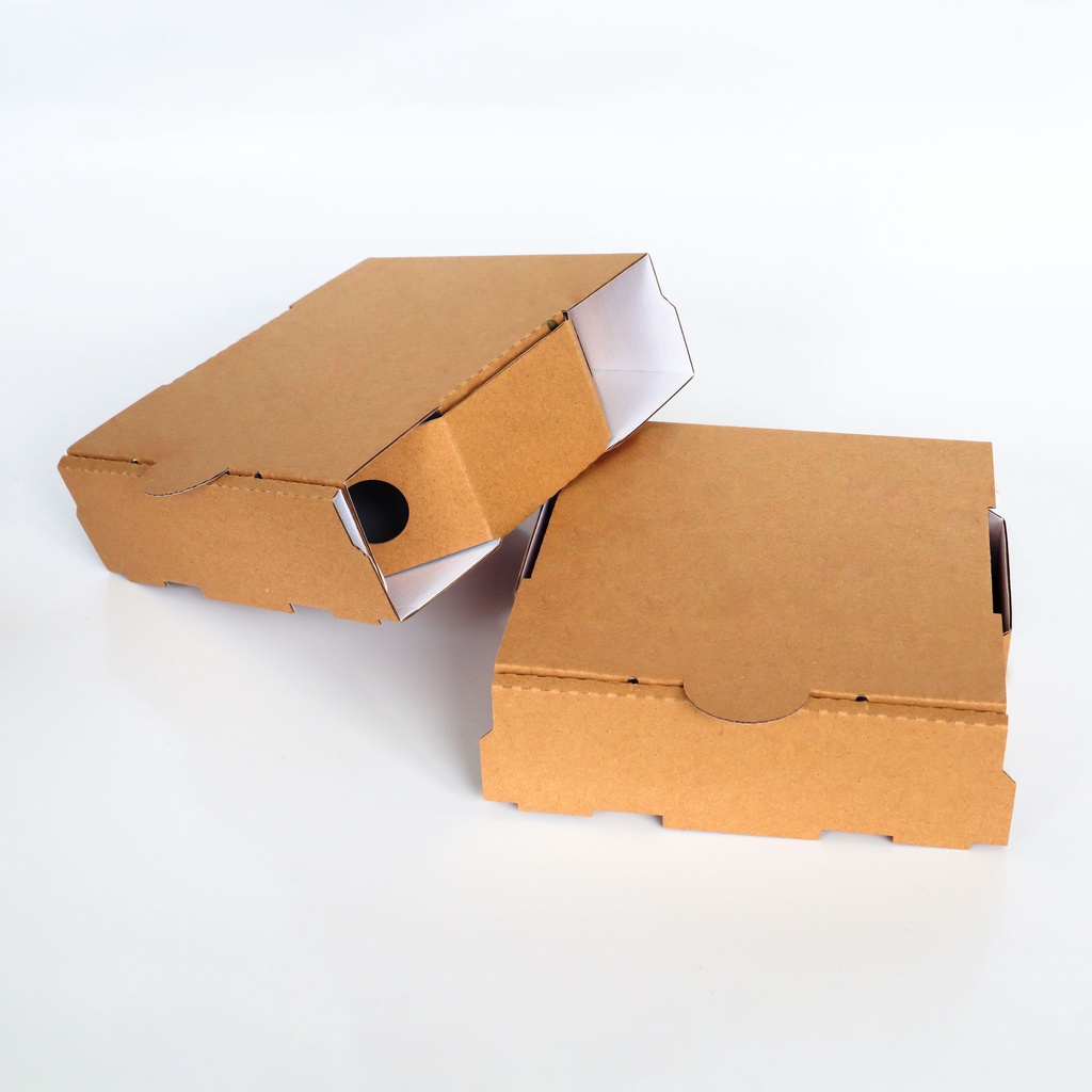 Size S - 17x17x5cm. Bó 10 hộp giấy pizza